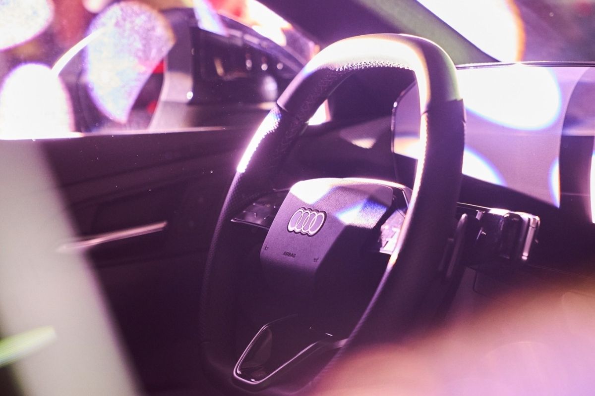 Dettaglio scenografico in cui il design della nuova Audi Q3 diventa esperienza