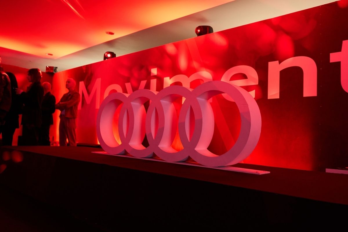 Presentazione scenografica della nuova Audi Q3 per A&C Motors curata da Work in Progress