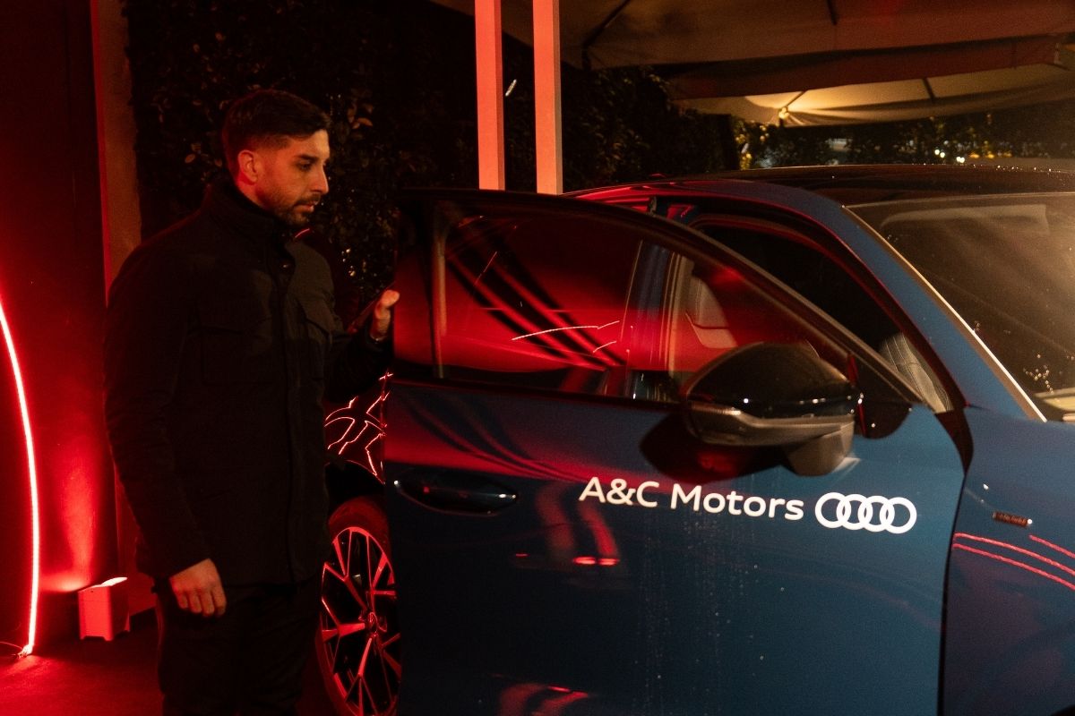 Atmosfera e ospiti durante la presentazione della Nuova Audi Q3 Sportback firmata Work in Progress