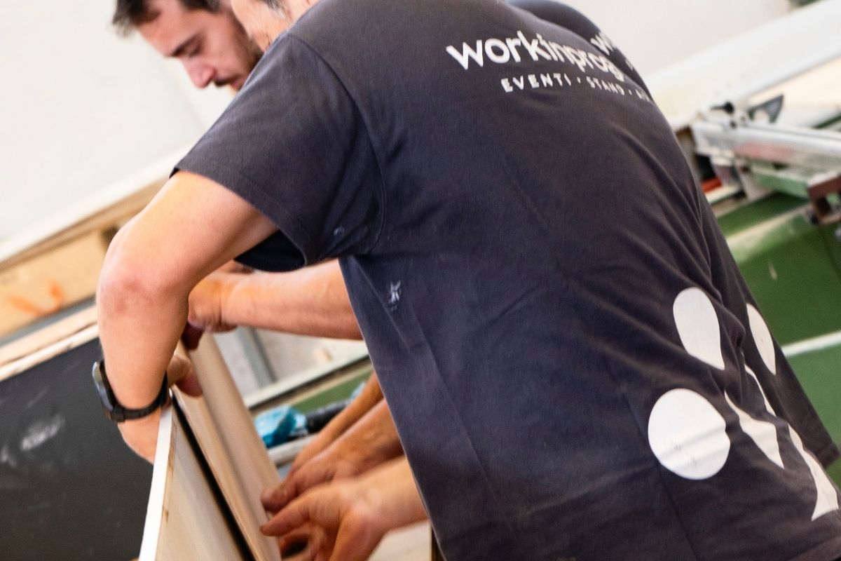Evento su misura progettato e personalizzato da Work in Progress
