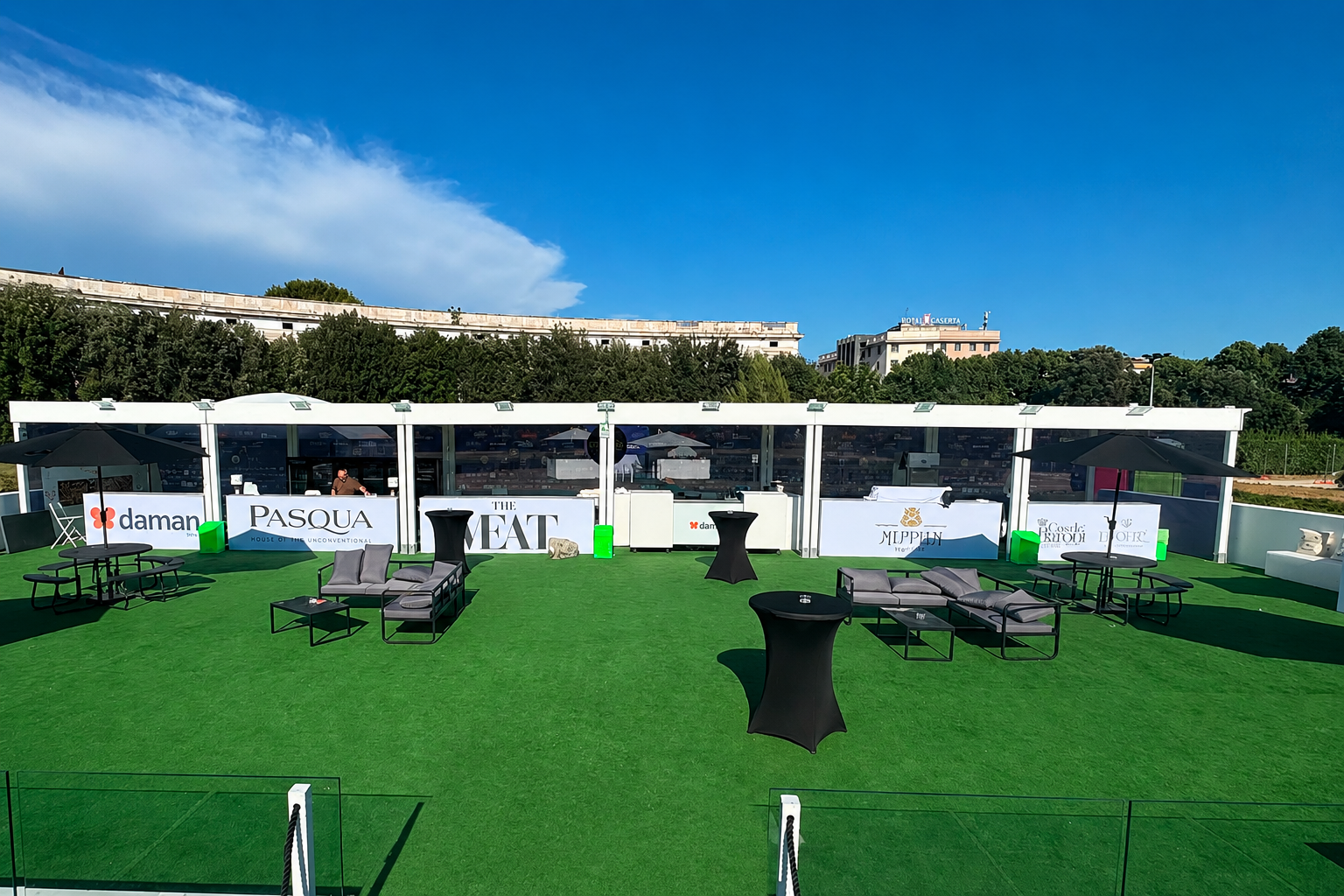 Dinner Experience progettata da Work in Progress alla Reggia di Caserta